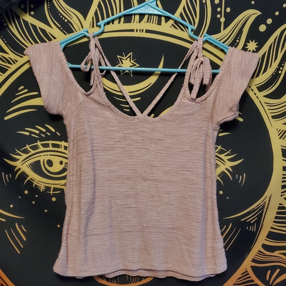 American Eagle Off-Shoulder Shirt